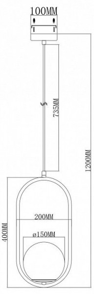 Подвесной светильник Moderli Klaster V11585-1P в Лесном - lesnoy.ok-mebel.com | фото 3
