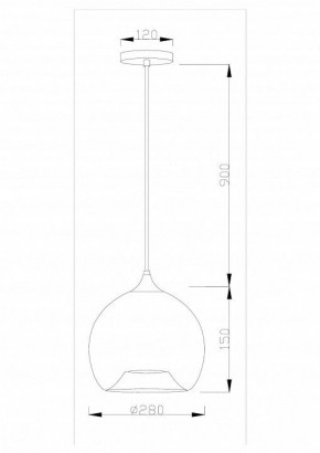 Подвесной светильник Moderli Laura V11528-1P в Лесном - lesnoy.ok-mebel.com | фото 7
