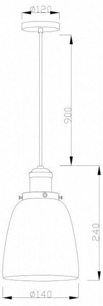 Подвесной светильник Moderli Single V11517-1P в Лесном - lesnoy.ok-mebel.com | фото 7