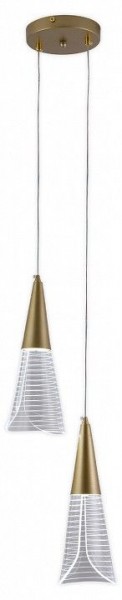 Подвесной светильник Natali Kovaltseva Triangle LED LAMPS 81117/2C в Лесном - lesnoy.ok-mebel.com | фото 2