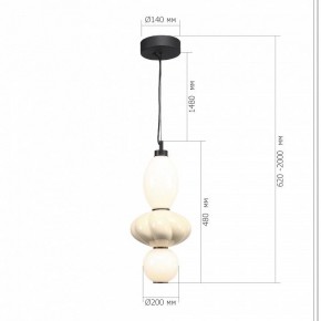 Подвесной светильник ST-Luce FLORENTINI SL6134.413.01 в Лесном - lesnoy.ok-mebel.com | фото 4
