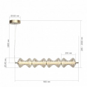 Подвесной светильник ST-Luce SPINE SL6136.223.01 в Лесном - lesnoy.ok-mebel.com | фото 5
