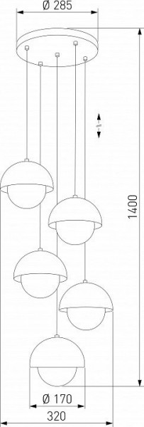 Подвесной светильник TK Lighting Bono 10214 Bono в Лесном - lesnoy.ok-mebel.com | фото 4