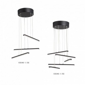 Подвесной светильник Vitaluce V3046 V3046-1/3S в Лесном - lesnoy.ok-mebel.com | фото 4