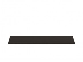 Полка ОРИОН для шкафа широкая, цвет Дуб Венге в Лесном - lesnoy.ok-mebel.com | фото 2
