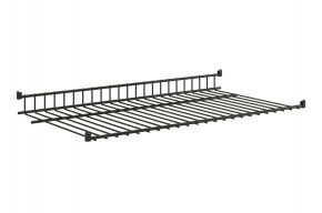Полка сотовая L695 (черный муар) в Лесном - lesnoy.ok-mebel.com | фото