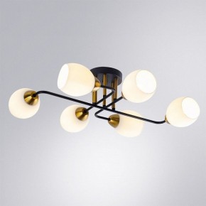 Потолочная люстра Arte Lamp Andrea A8141PL-6BK в Лесном - lesnoy.ok-mebel.com | фото 2