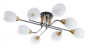 Потолочная люстра Arte Lamp Andrea A8141PL-8BK в Лесном - lesnoy.ok-mebel.com | фото