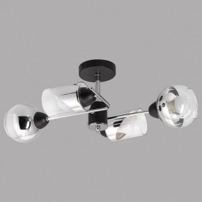 Потолочная люстра Imex MD.8243 MD.8243-4-S-BK+CH в Лесном - lesnoy.ok-mebel.com | фото