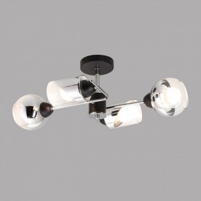 Потолочная люстра Imex MD.8243 MD.8243-4-S-BK+CH в Лесном - lesnoy.ok-mebel.com | фото 2