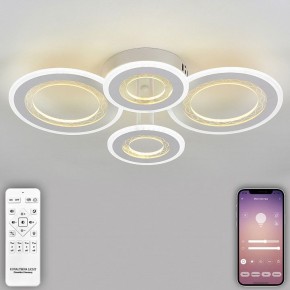 Потолочная люстра Natali Kovaltseva Groove LED LAMPS 81196 в Лесном - lesnoy.ok-mebel.com | фото 4