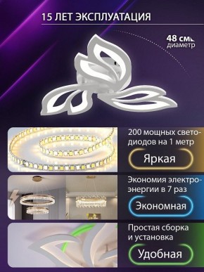 Потолочная люстра Natali Kovaltseva  LED LAMPS 81426 в Лесном - lesnoy.ok-mebel.com | фото 5