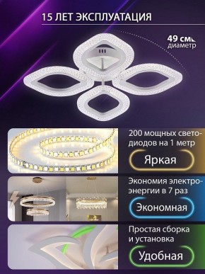 Потолочная люстра Natali Kovaltseva SM LED LAMPS 81455 в Лесном - lesnoy.ok-mebel.com | фото 5