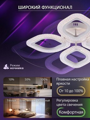Потолочная люстра Natali Kovaltseva SM LED LAMPS 81455 в Лесном - lesnoy.ok-mebel.com | фото 6