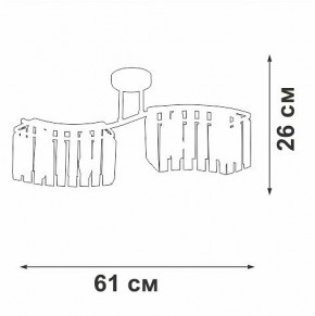 Потолочная люстра Vitaluce V5884 V5884-0/4PL в Лесном - lesnoy.ok-mebel.com | фото 4