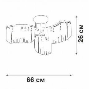 Потолочная люстра Vitaluce V5884 V5884-0/6PL в Лесном - lesnoy.ok-mebel.com | фото 3