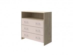PROxSON Комод Varna (ЛДСП Бунратти+ткань Бунратти/Ultra Суфле) 90x40 в Лесном - lesnoy.ok-mebel.com | фото
