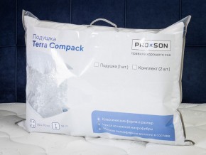 PROxSON Комплект подушек Terra Compack (Микрофибра Полотно) 50x70 в Лесном - lesnoy.ok-mebel.com | фото 10
