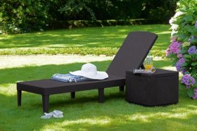 Шезлонг Джайпур (Jaipur Sun lounger) виски-коричневый в Лесном - lesnoy.ok-mebel.com | фото 2