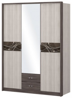 Шкаф 3-х дверный с зеркалом Шк68.2 МС Николь в Лесном - lesnoy.ok-mebel.com | фото