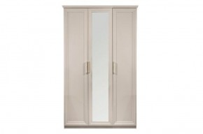 Шкаф 3-х ств с зеркалом Мокко (бежевый) в Лесном - lesnoy.ok-mebel.com | фото 2