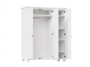 Шкаф 30 Вествик трёхдверный, массив сосны, цвет белый в Лесном - lesnoy.ok-mebel.com | фото 3