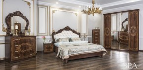 Шкаф 4-х створчатый (2+2) с Зеркалом Патрисия (караваджо) в Лесном - lesnoy.ok-mebel.com | фото 2