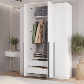 Шкаф 4-х створчатый Айрон ШК-13 (белый) в Лесном - lesnoy.ok-mebel.com | фото 4