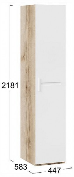 Шкаф для белья Фьюжн ТД-260.07.01 в Лесном - lesnoy.ok-mebel.com | фото 4