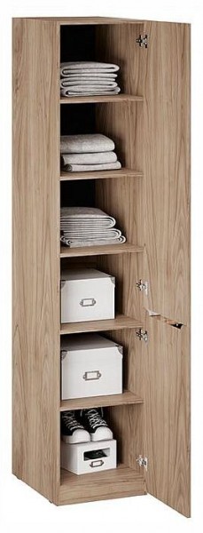 Шкаф для белья Глосс СМ-319.07.002 в Лесном - lesnoy.ok-mebel.com | фото 2