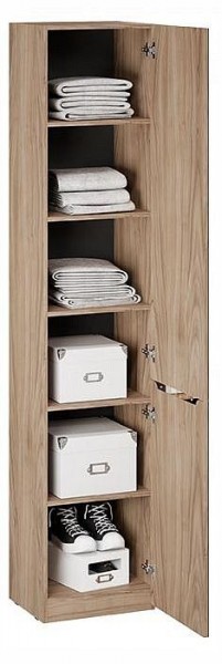 Шкаф для белья Глосс СМ-319.07.011 в Лесном - lesnoy.ok-mebel.com | фото 2