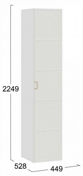Шкаф для белья Стелла в Лесном - lesnoy.ok-mebel.com | фото 4