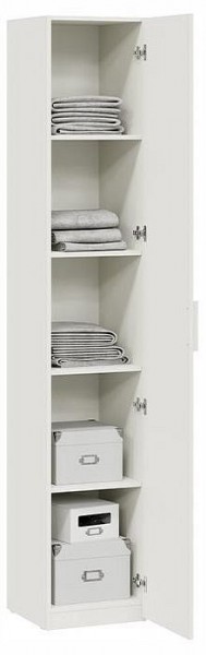Шкаф для белья Стелла Исп.2 в Лесном - lesnoy.ok-mebel.com | фото 3