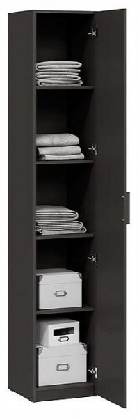 Шкаф для белья Стелла Исп.2 в Лесном - lesnoy.ok-mebel.com | фото 3