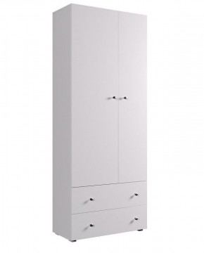 Шкаф ДМ 800 с 2-мя ящиками (ясень шимо) в Лесном - lesnoy.ok-mebel.com | фото 4