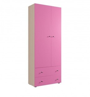 Шкаф ДМ 800 с 2-мя ящиками (ясень шимо) в Лесном - lesnoy.ok-mebel.com | фото 5