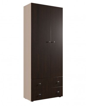 Шкаф ДМ 800 с 2-мя ящиками (ясень шимо) в Лесном - lesnoy.ok-mebel.com | фото 8