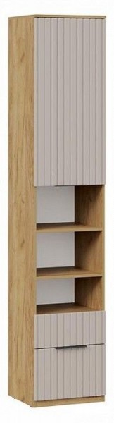 Шкаф комбинированный Хилтон Исп. 2 в Лесном - lesnoy.ok-mebel.com | фото 2