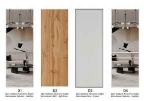 Шкаф-купе 1600 серии SOFT D1+D3+B2+PL1 (2 ящика+1штанга) профиль «Графит» в Лесном - lesnoy.ok-mebel.com | фото 9