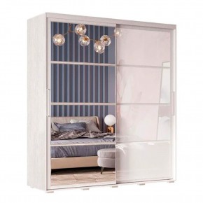 Шкаф-купе Крафт-6 1.6 м ШКК-06 (ясень белый) в Лесном - lesnoy.ok-mebel.com | фото 3