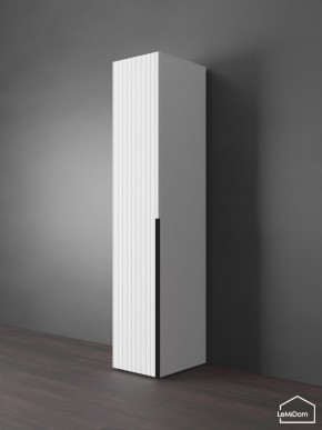 Шкаф Linnea MHR-1-2 2050х400х510 (Белый-М 11.1.2) в Лесном - lesnoy.ok-mebel.com | фото