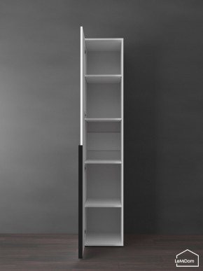 Шкаф Linnea MHR-1-2 2050х400х510 (Белый-М 11.1.2) в Лесном - lesnoy.ok-mebel.com | фото 4