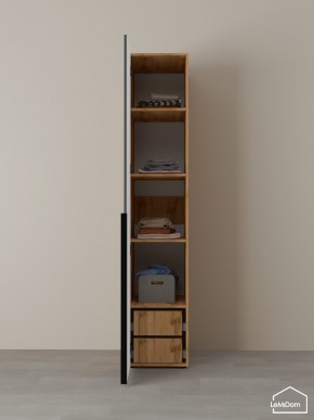 Шкаф Linnea MHR-1-4 2050х400х510 (ДВ-М 11.1.25) в Лесном - lesnoy.ok-mebel.com | фото 6