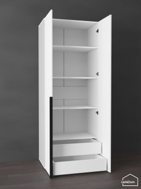 Шкаф Linnea MHR-2-4 2050х800х510 (Белый-М 11.1.1) в Лесном - lesnoy.ok-mebel.com | фото 5