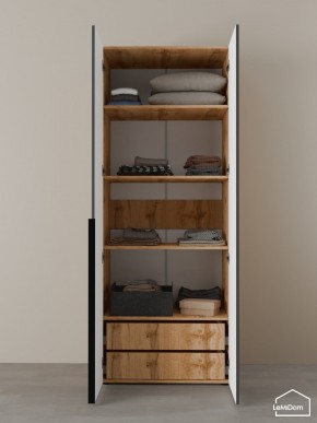 Шкаф Linnea MHR-2-4 2050х800х510 (ДВ-М 11.1.25) в Лесном - lesnoy.ok-mebel.com | фото 5