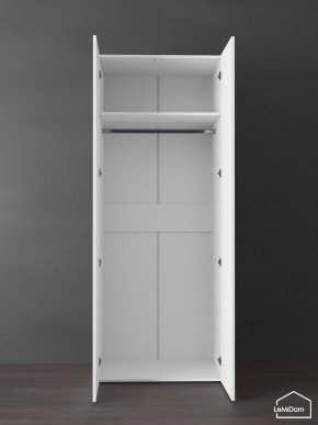 Шкаф Linnea MHR-2PO 2050х800х510 (Белый-М 11.1.1) в Лесном - lesnoy.ok-mebel.com | фото 4