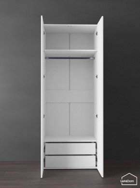 Шкаф Linnea MHR-2PO-3 2050х800х510 (Белый-М 11.1.2) в Лесном - lesnoy.ok-mebel.com | фото 4