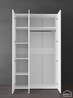 Шкаф Linnea MHR-3PO-1 2050х1200х510 (Белый-М 11.1.1) в Лесном - lesnoy.ok-mebel.com | фото 5
