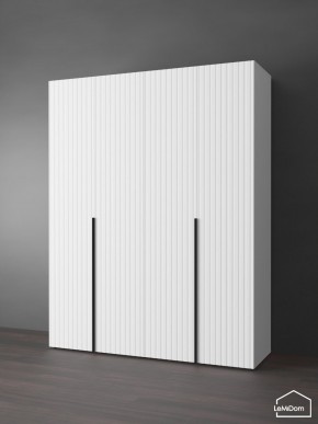 Шкаф Linnea MHR-4-2 2050х1600х510 (Белый-М 11.1.1) в Лесном - lesnoy.ok-mebel.com | фото