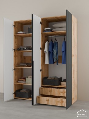 Шкаф Linnea MHR-4-2 2050х1600х510 (ДВ-М 11.1.25) в Лесном - lesnoy.ok-mebel.com | фото 5